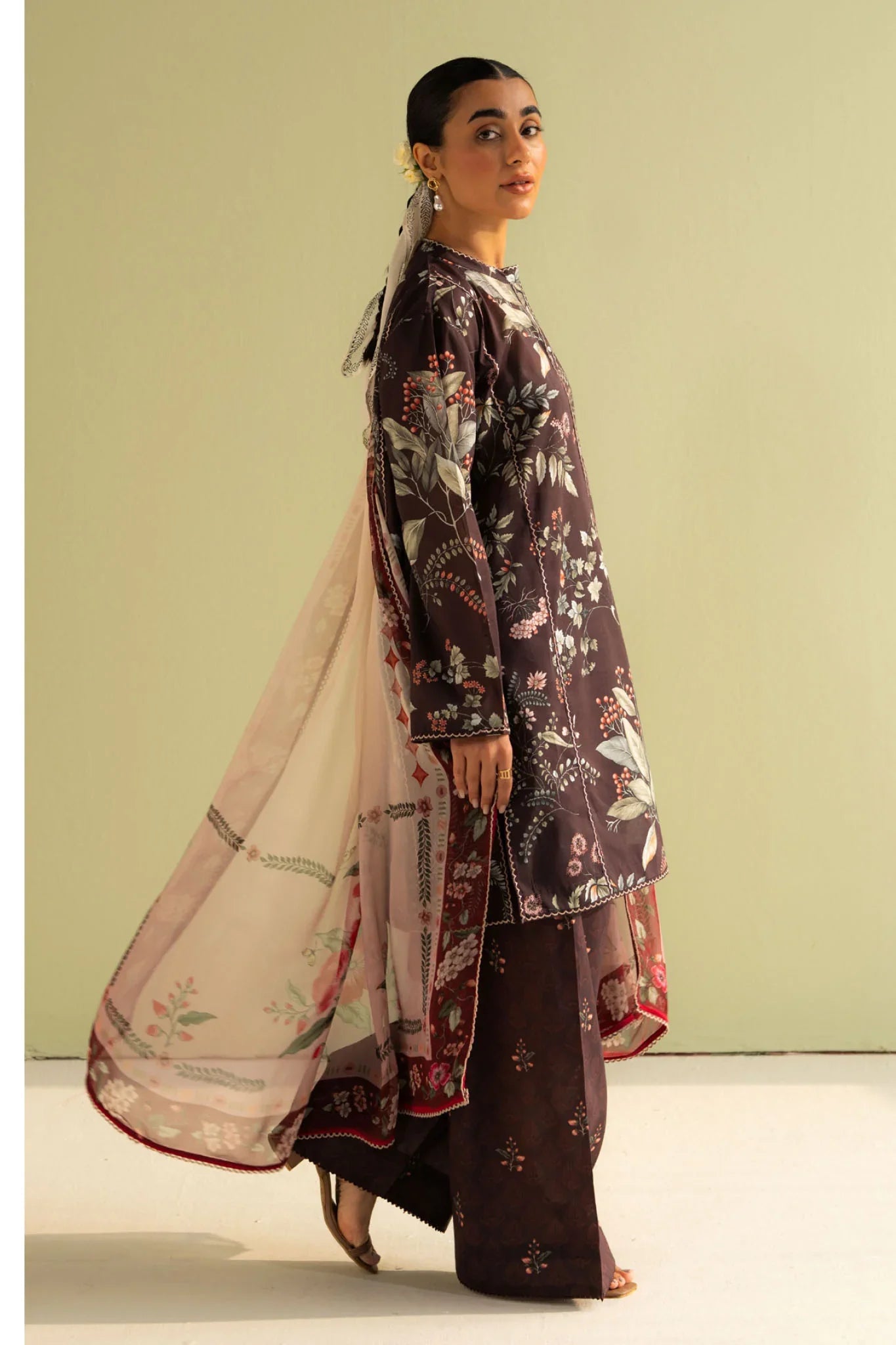 Edenrobe Lawn 3-PC Suit