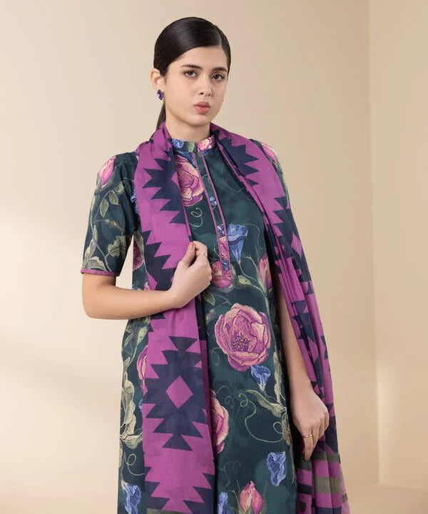 Sapphire 3 Piece - Printed Lawn Suit