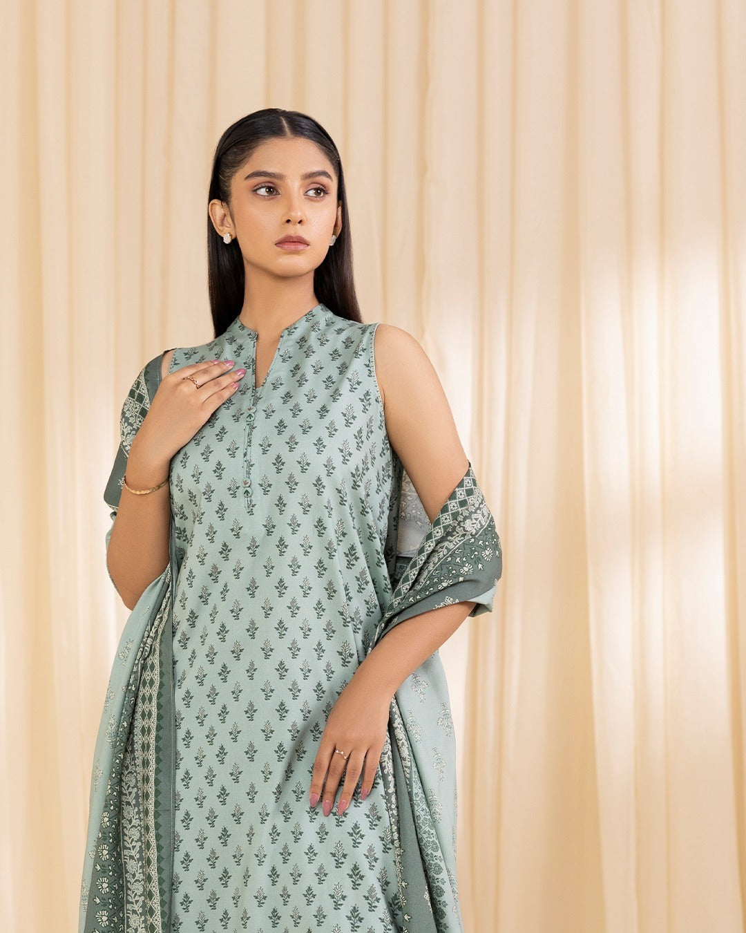 Sapphire 3 Piece - Printed Lawn Suit