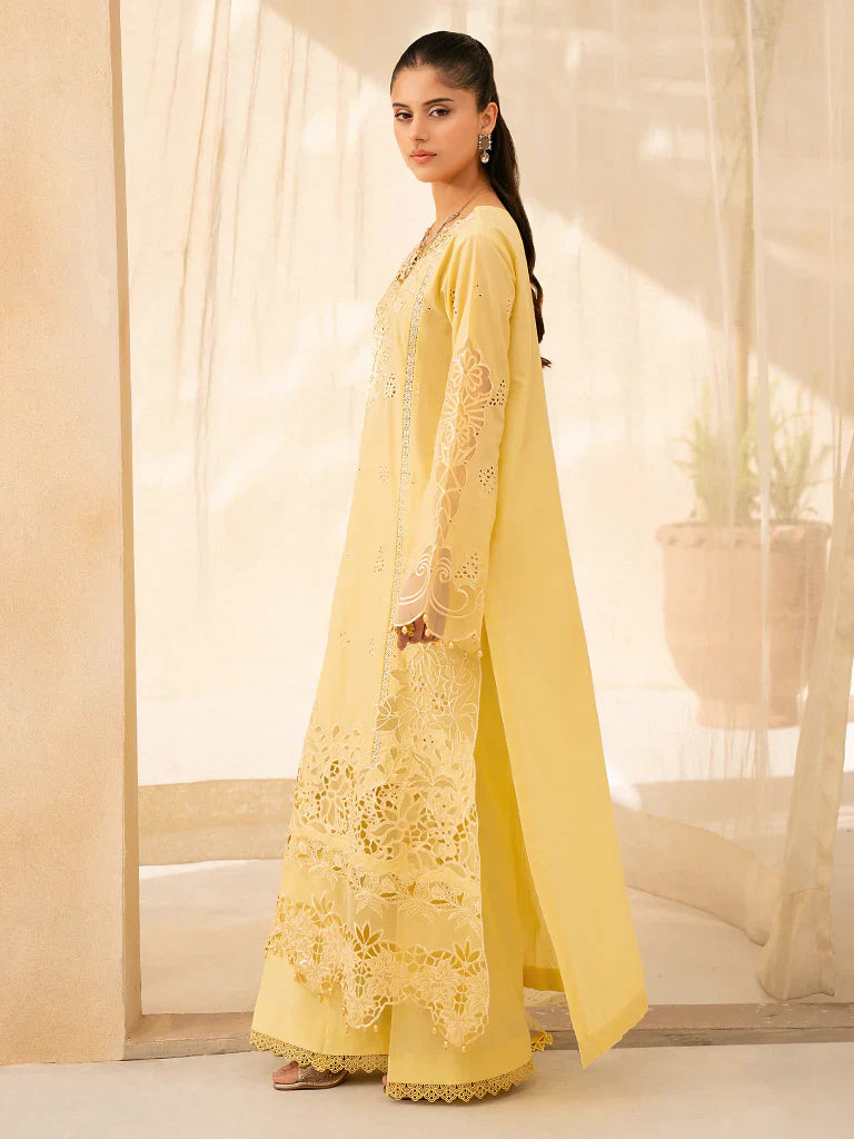 3 piece Embroidered lawn suit