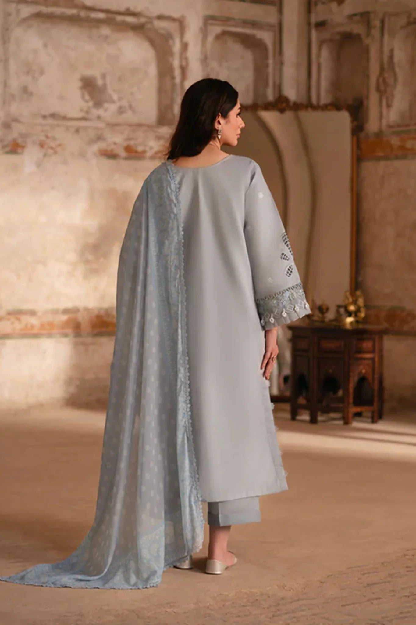 Mastani By Parishay Unstitched 3 Piece Emb Lawn