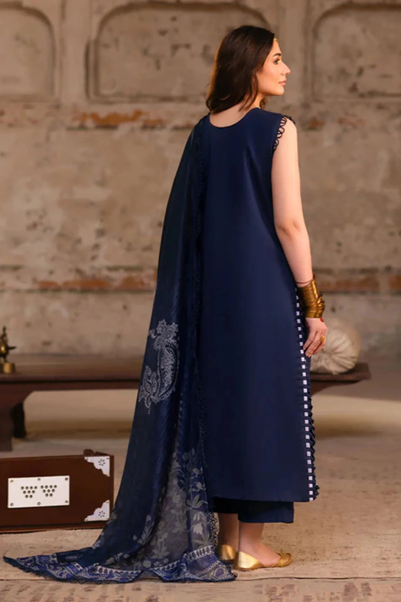 Mastani By Parishay Unstitched 3 Piece Emb Lawn