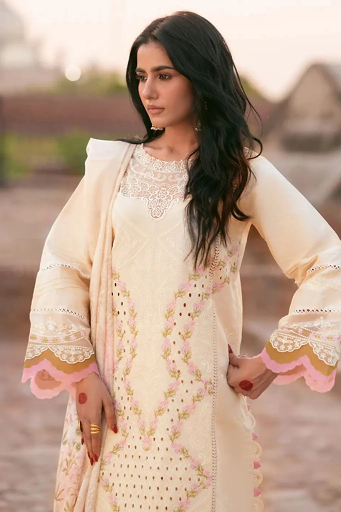 Mastani By Parishay Unstitched 3 Piece Emb Lawn