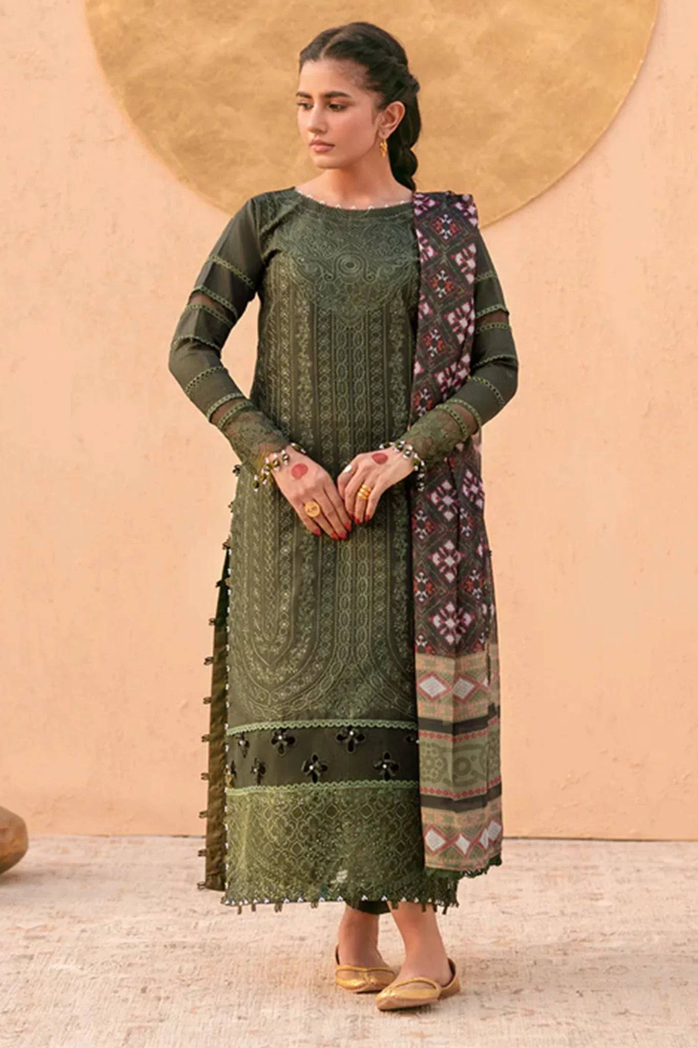 Mastani By Parishay Unstitched 3 Piece Emb Lawn