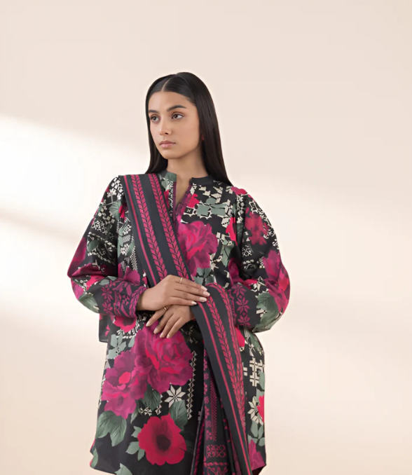 Sapphire 3 Piece - Printed Lawn Suit