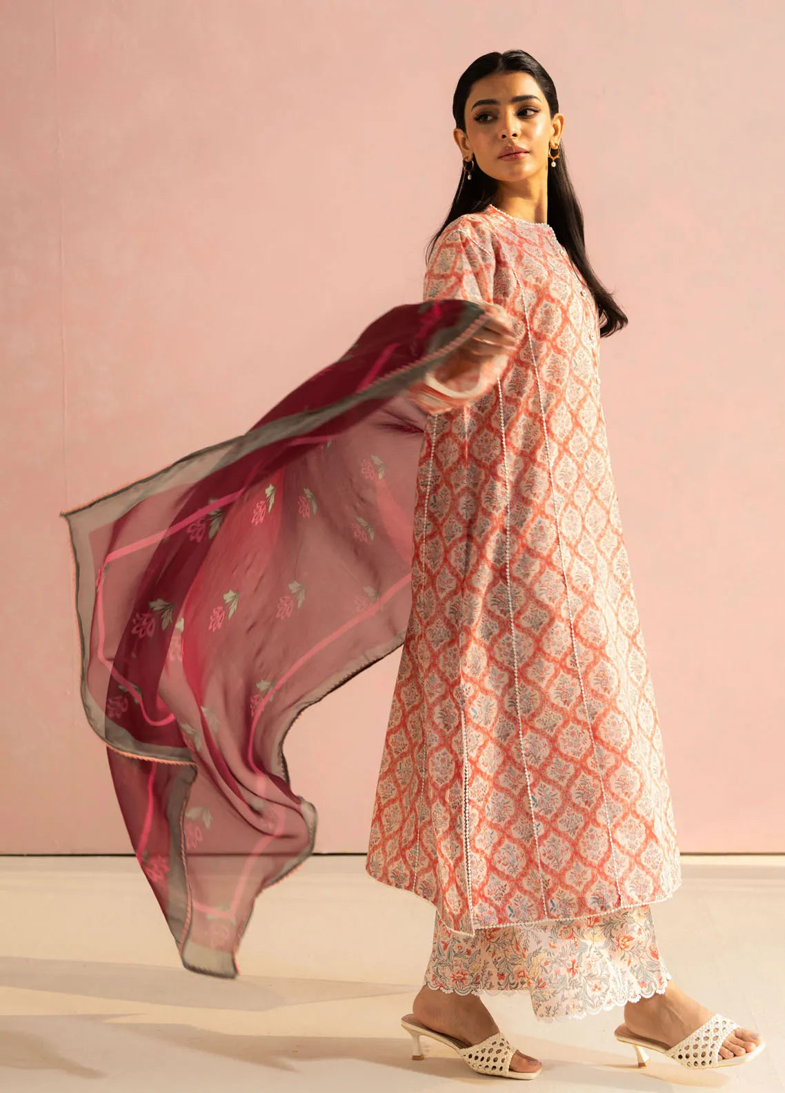 Edenrobe Lawn 3-PC Suit