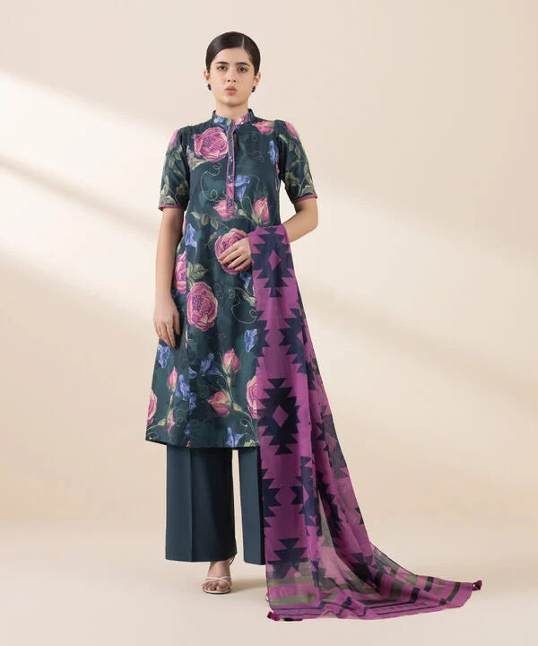 Sapphire 3 Piece - Printed Lawn Suit