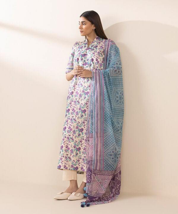 Sapphire 3 Piece - Printed Lawn Suit