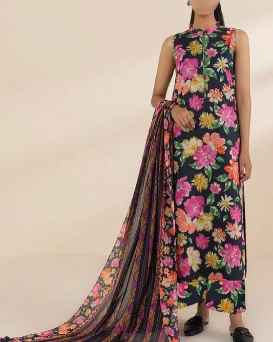 Sapphire 3 Piece - Printed Lawn Suit