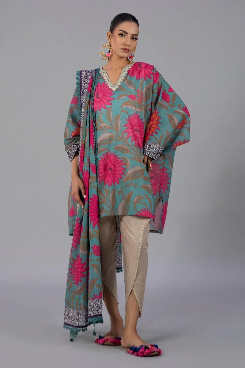 Sana Safinaz Digital Print Lawn 3 Piece