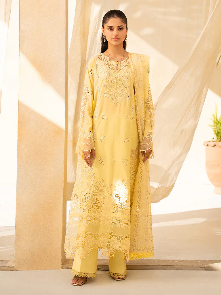 3 piece Embroidered lawn suit