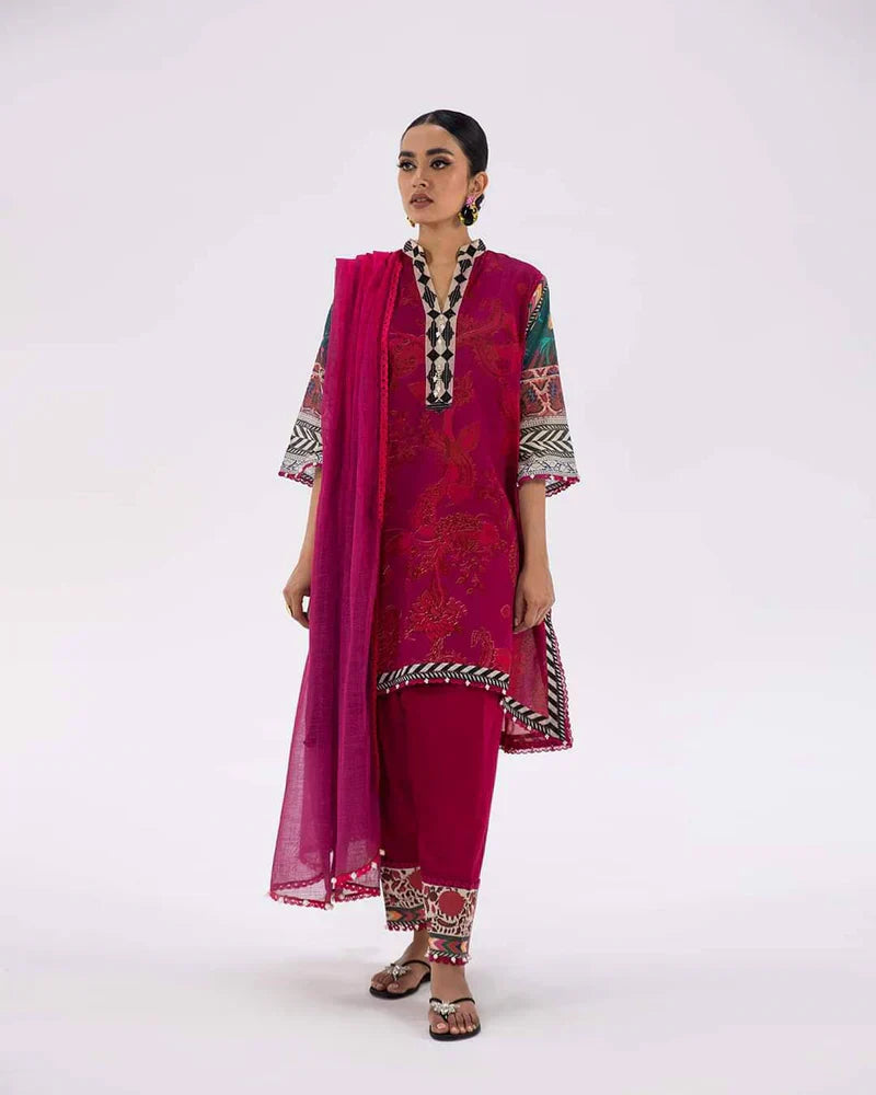 Sana Safinaz Digital Print Lawn 3 Piece