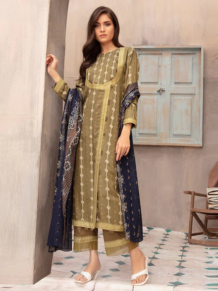 Nishat digital printed 3-Piece  lawn Suit
