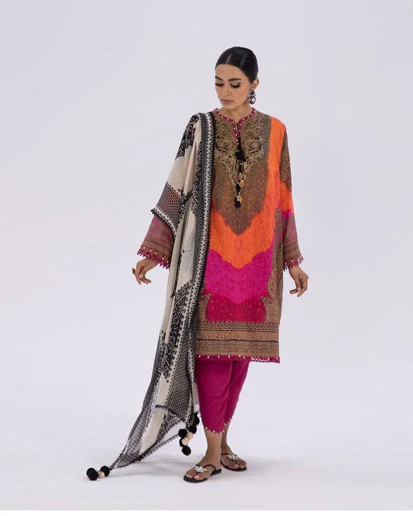 Sana Safinaz Digital Print Lawn 3 Piece