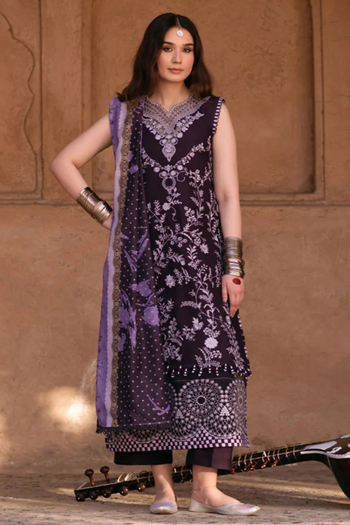 Mastani By Parishay Unstitched 3 Piece Emb Lawn