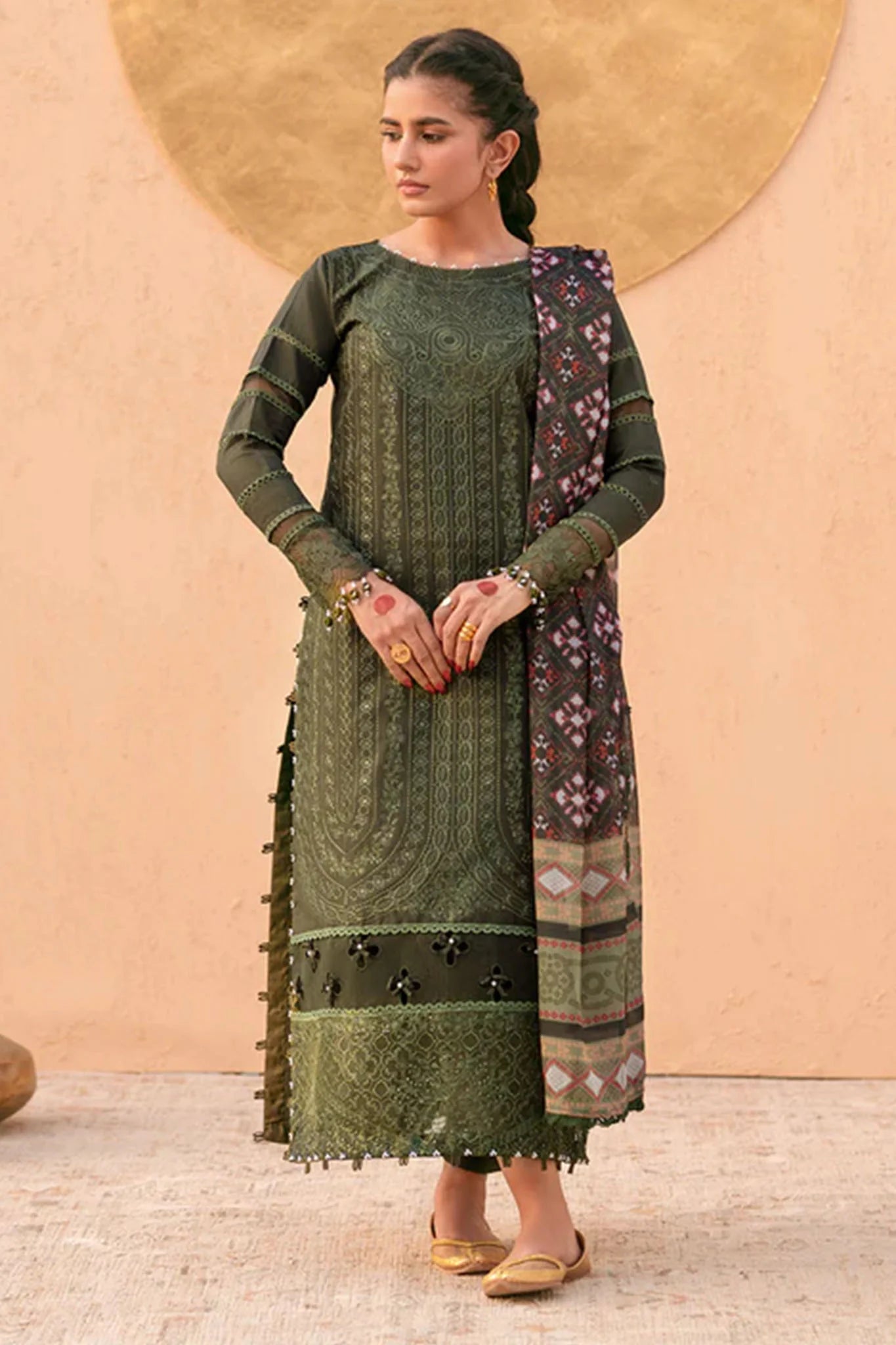 Mastani By Parishay Unstitched 3 Piece Emb Lawn