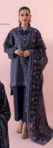 Nishat Lawn 3-Piece Printed Unstitched