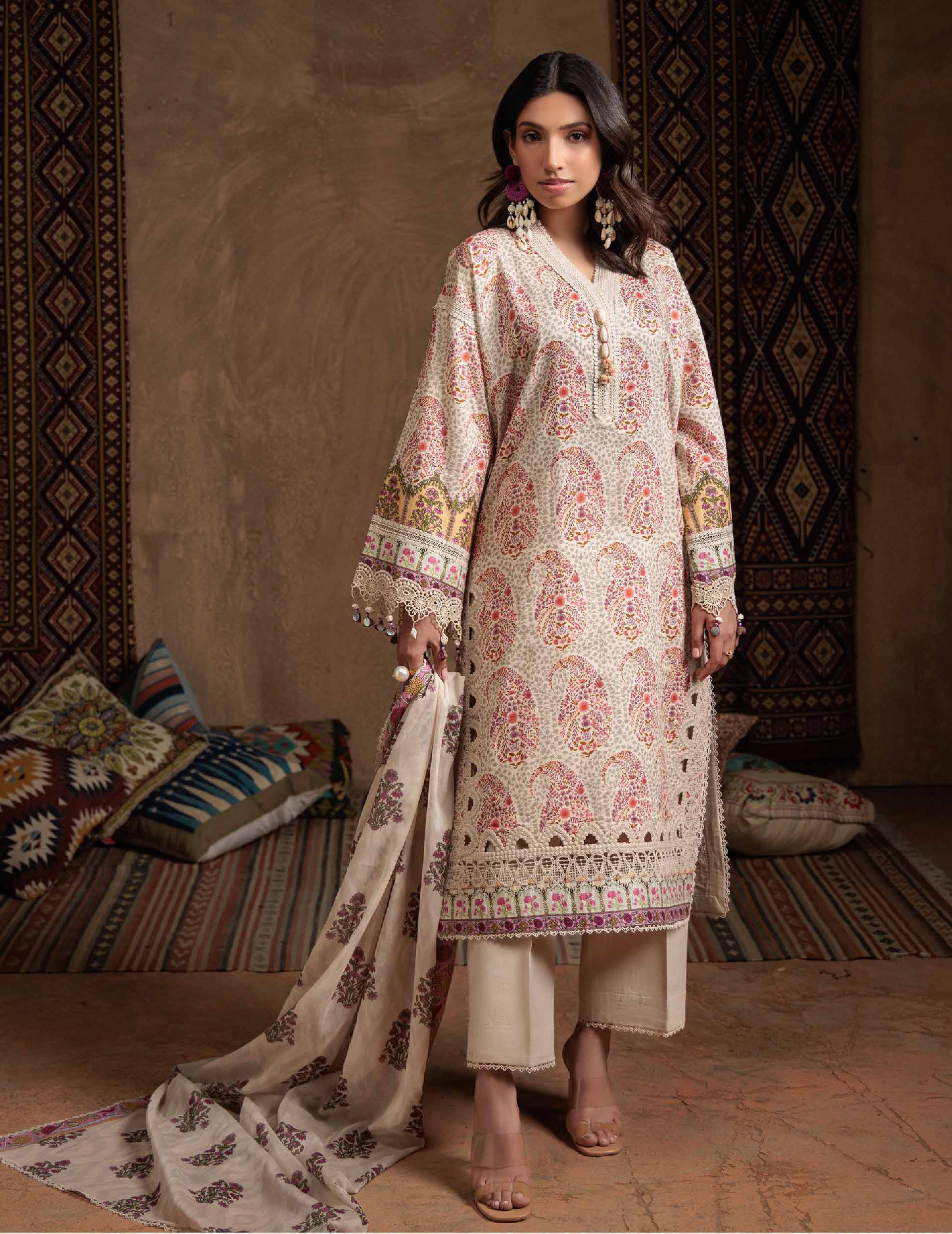 Bonanza Satrangi 3 Piece - Printed Lawn Suit