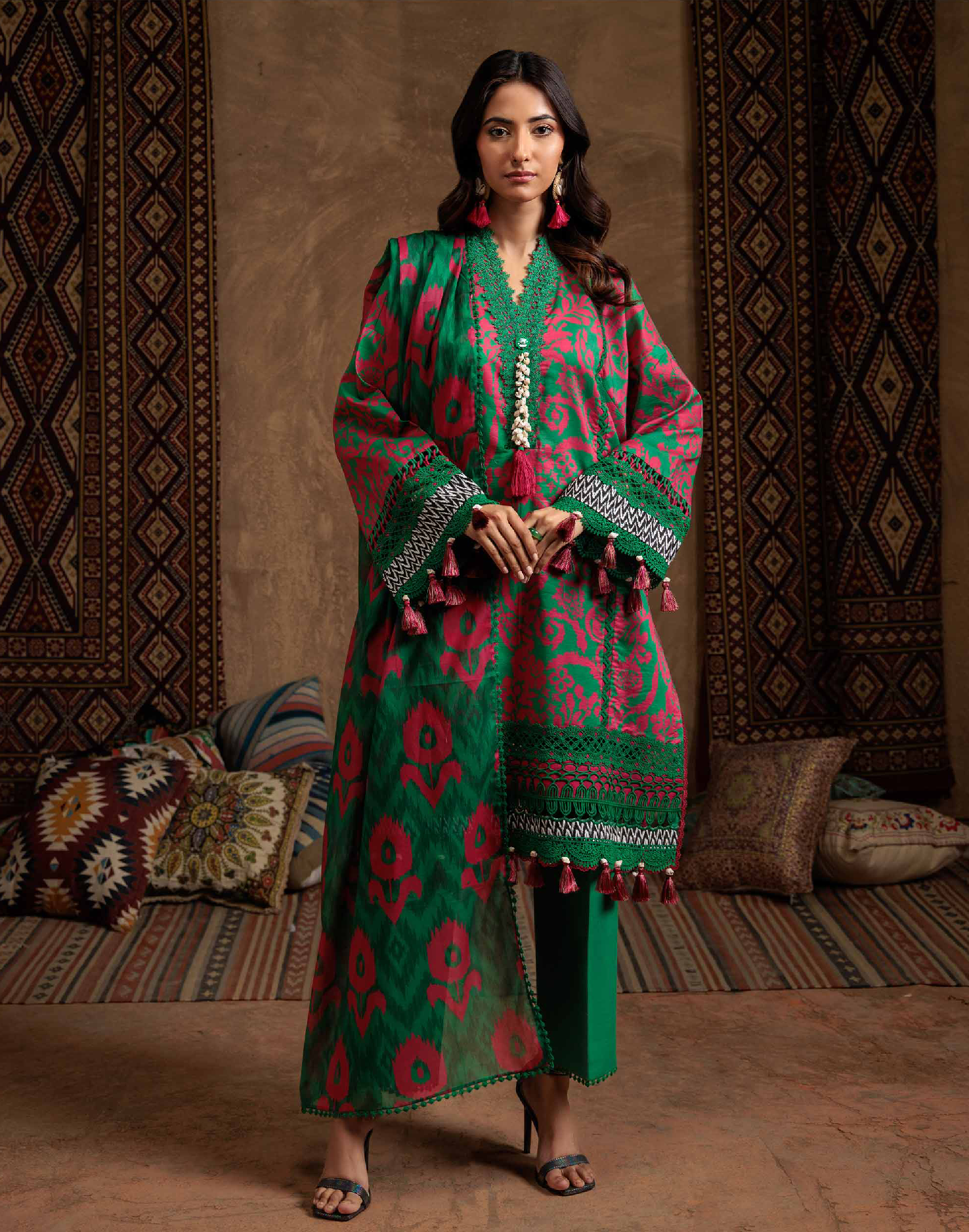 Bonanza Satrangi 3 Piece - Printed Lawn Suit