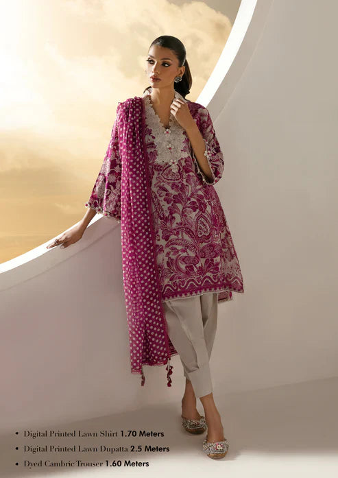 Sana Safinaz Digital Print Lawn 3 Piece