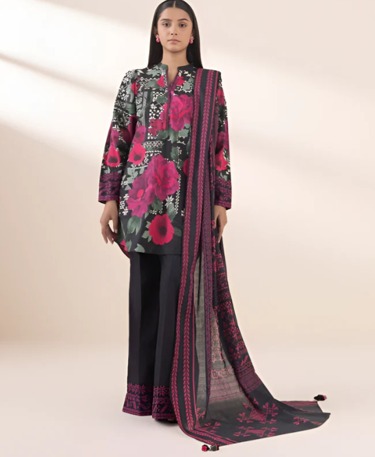 Sapphire 3 Piece - Printed Lawn Suit