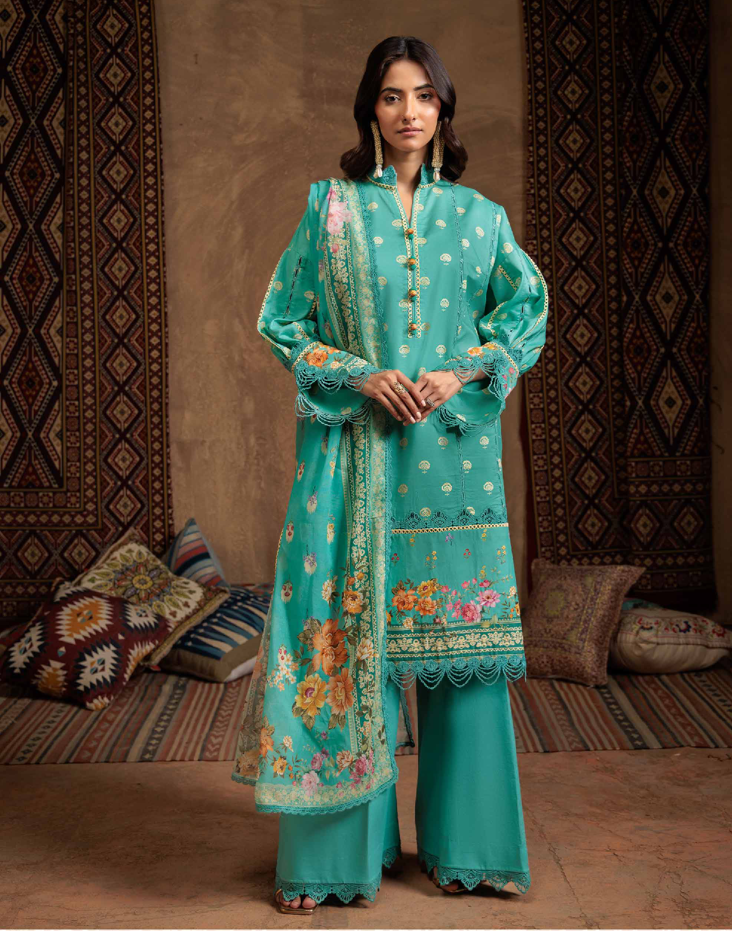 Bonanza Satrangi 3 Piece - Printed Lawn Suit