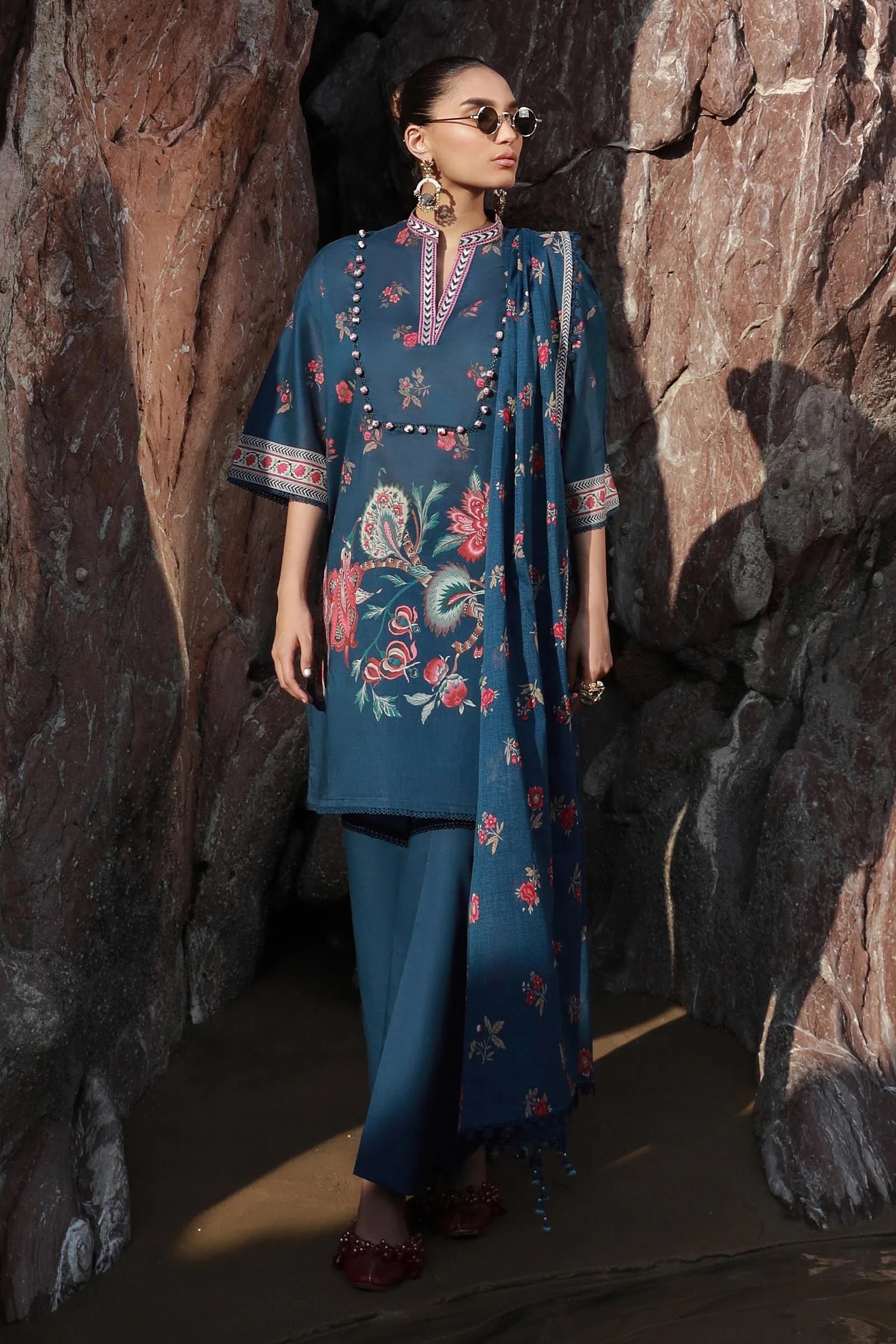 Sana Safinaz Digital Print Lawn 3 Piece